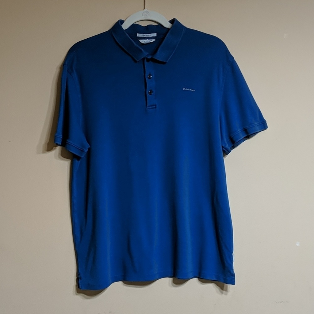 🌷Calvin Klein Men's size Large Blue T-Shirt  L